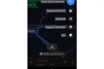 tappe percorso google maps