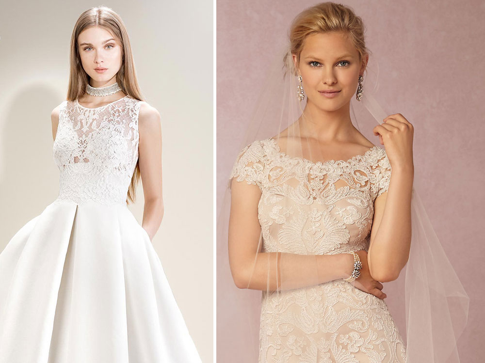 Gli abiti da sposa in pizzo per il 2017 - Grazia.it