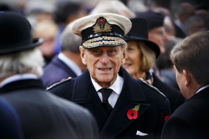 Duke Of Edinburgh And Prince Harry Visit The Fields Of Remembrance