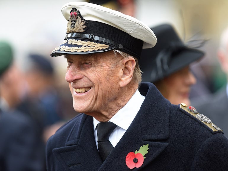 Duke Of Edinburgh And Prince Harry Visit The Fields Of Remembrance