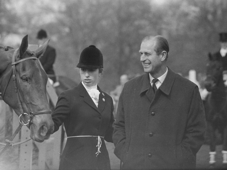 Princess Anne And Prince Philip