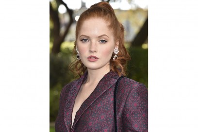 Ellie Bamber beauty look