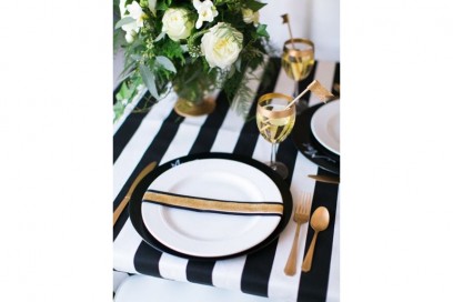 Tavola bianca e nera