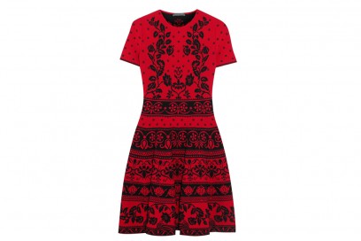 alexander-mcqueen-abito-rosso-nero