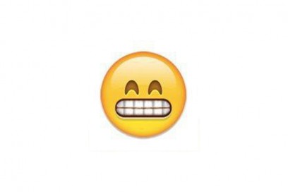 emoji denti stretti