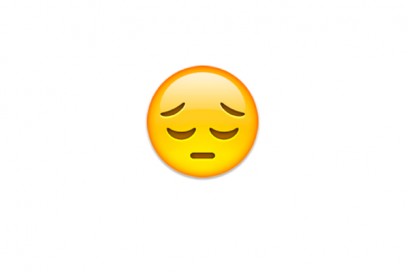 emoji faccia triste