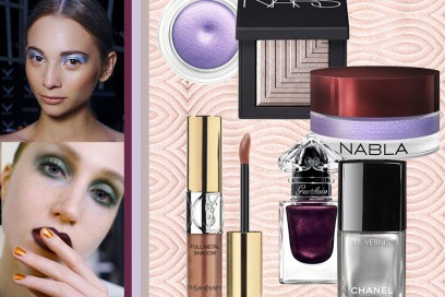 i 10 trend beauty più importanti del 2016trucco metal unghie e occhi
