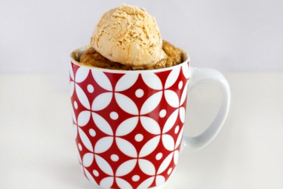 mug cake caffè e banana