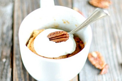 mug cake carota