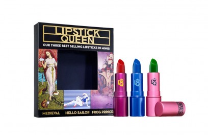 regali di natale dell’ultimo minuto set mini rossetti che cambiano colore lipstick queen