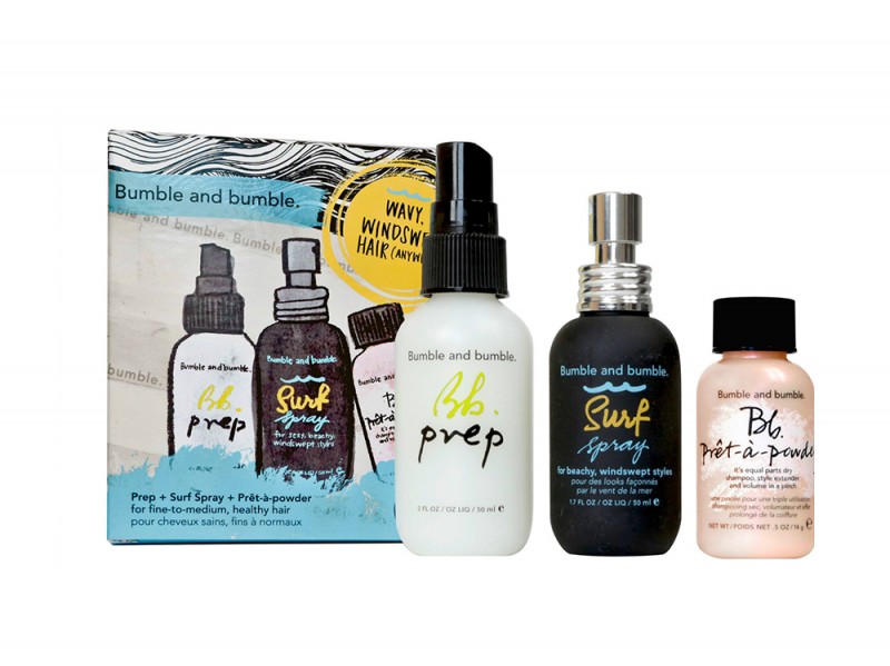 regali di natale dell’ultimo minuto  surf spray travel set bumble and bumble