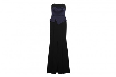 roland-mouret-abito-lungo-blu-nero