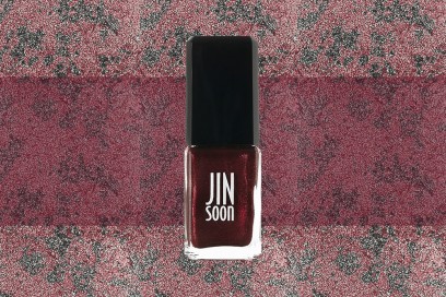 trucco rosso bordeaux smalto jin son