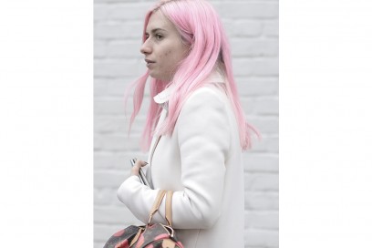 capelli rosa pastello street people