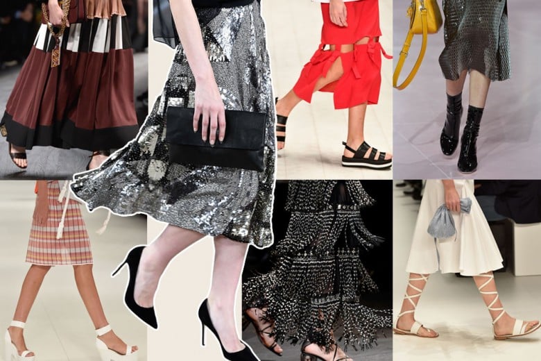 Le scarpe da abbinare alle gonne
