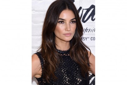 lily aldridge capelli castani