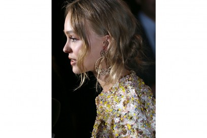 lily rose depp capelli raccolti