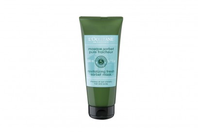 capelli grassi L’occitane maschera sorbetto pure fraicheur