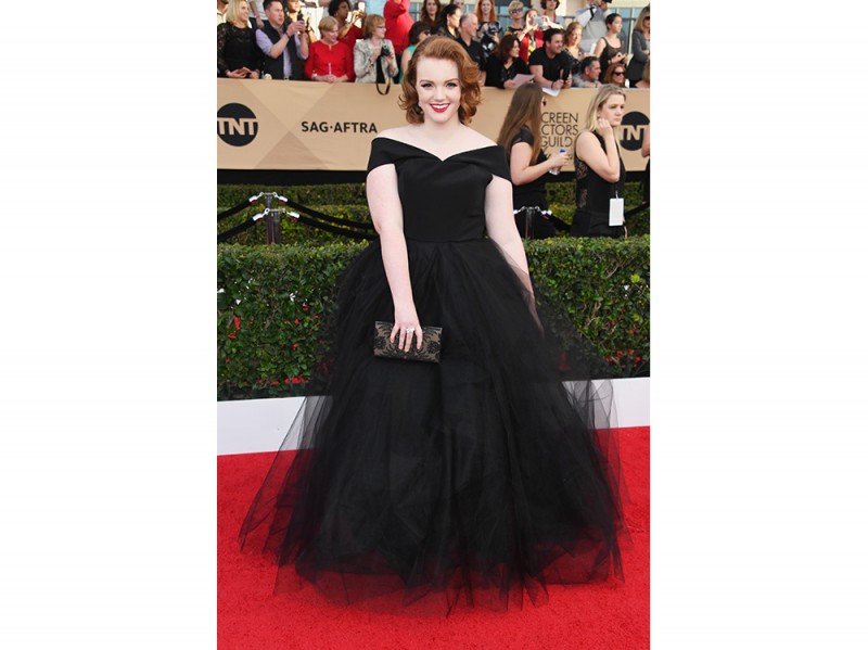 Shannon-Purser-in-Christian-Siriano-custom