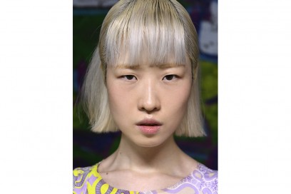 Threeasfour capelli corti grigi