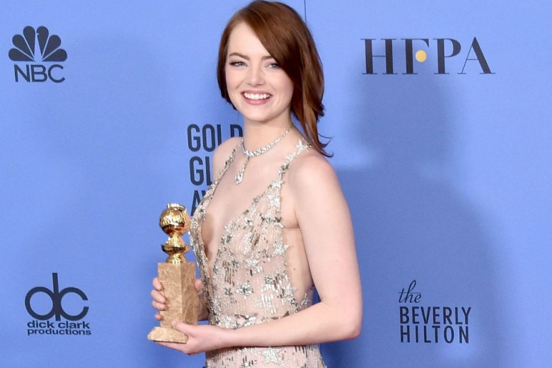 Emma Stone: i migliori beauty look della protagonista dei Golden Globe