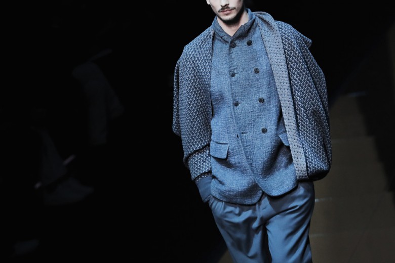 L’uomo di Giorgio Armani per l’Autunno-Inverno 2017/18