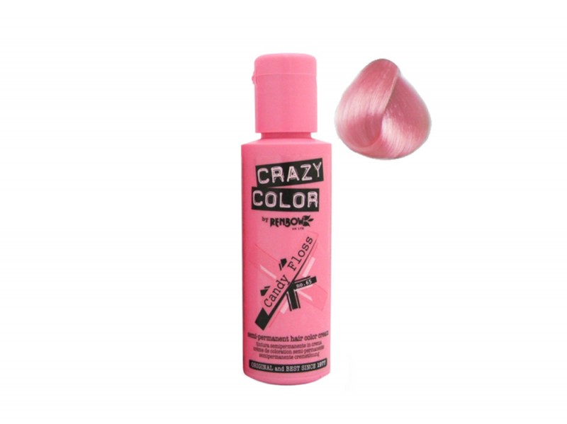 capelli rosa pastello crazy color candy-floss