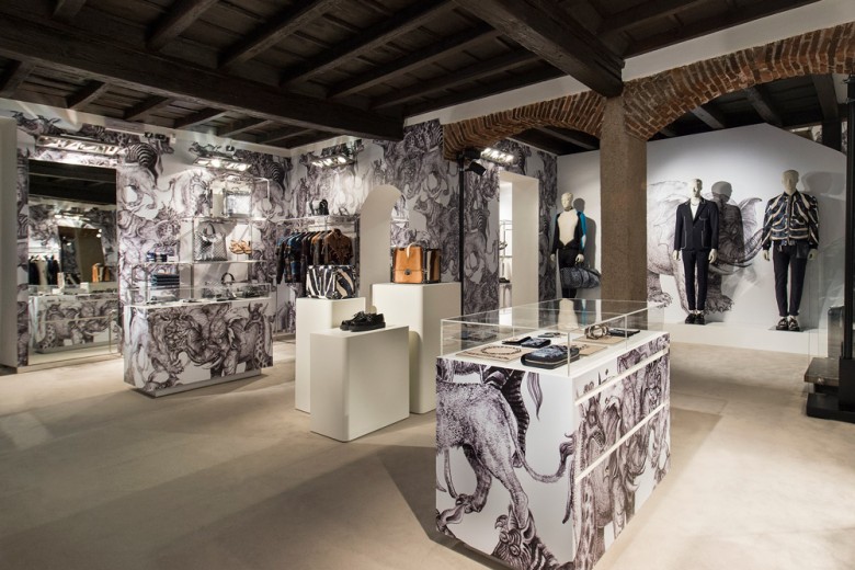 L’inaugurazione del pop-up store di Louis Vuitton