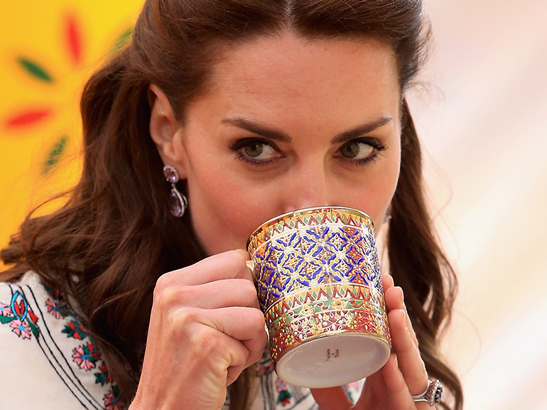 kate middleton beve te