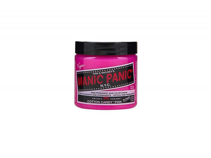 capelli rosa pastello manic panic cotton candy pink