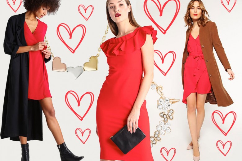 San Valentino 2017: 3 look in rosso per la festa degli innamorati