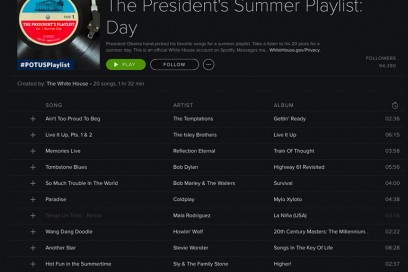 playlist spotify obama