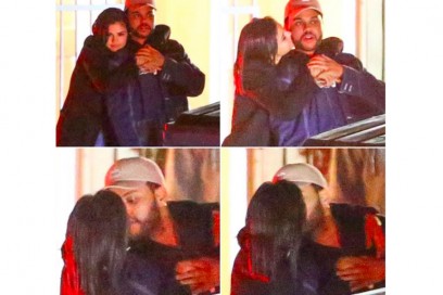 selena gomez the weeknd bacio