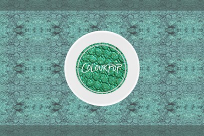 trucco verde smeraldo ombretto colour pop