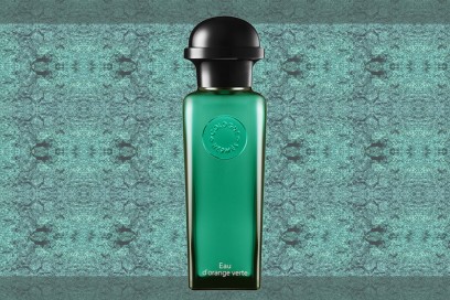 trucco verde smeraldo profumo hermes