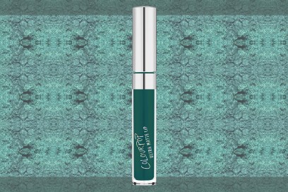 trucco verde smeraldo rossetto liquido opaco colour pop