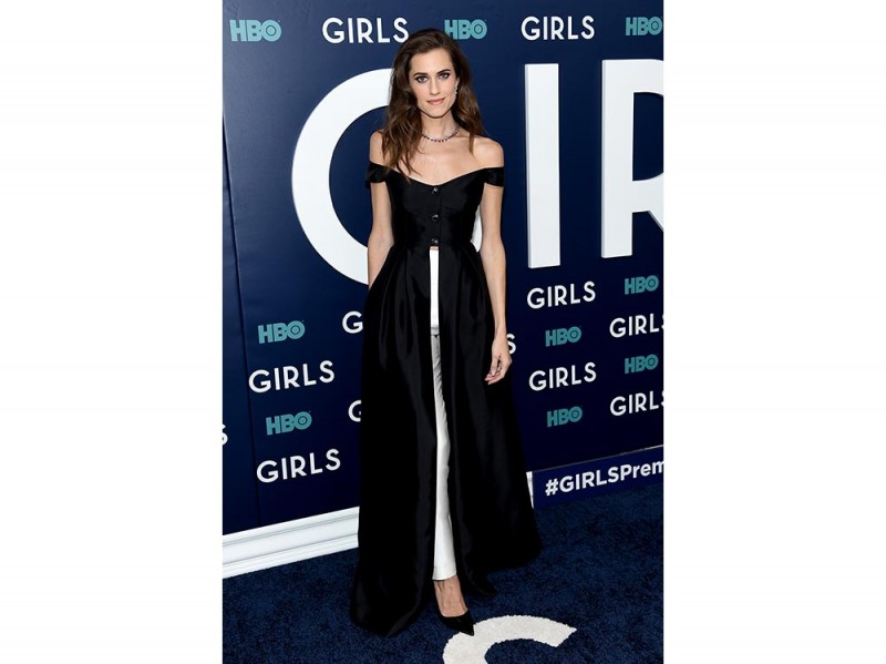 Allison-Williams in Gabriela Hearst getty