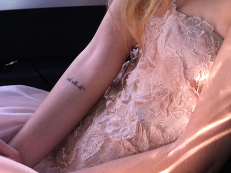 chiara ferragni tatuaggio