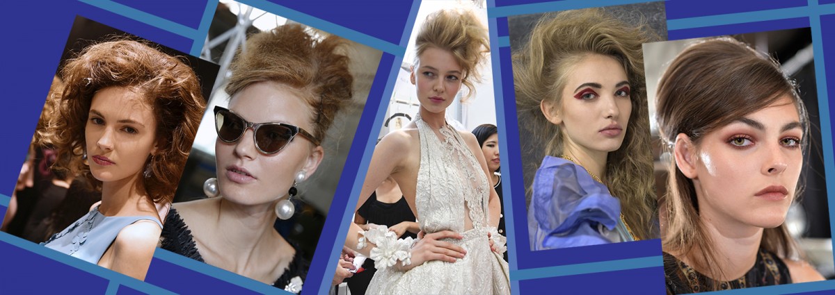 capelli cotonati tra anni '60 e '80 per la primavera estate