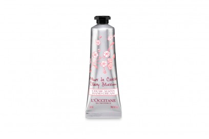 eauty-case-da-ufficio-occitane-hand-cream-cherry-blossom