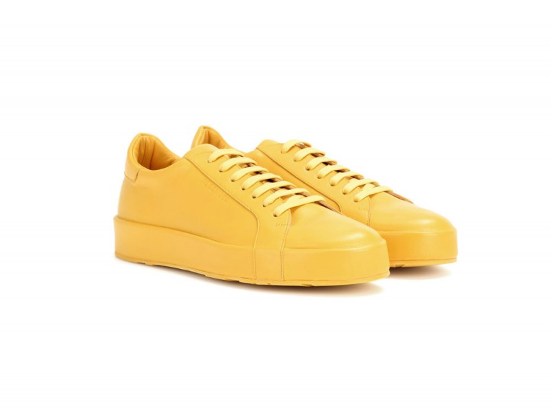 jil-sander-sneakers-gialle-pelle