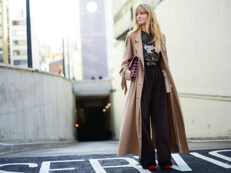 london street style 17 trench lungo