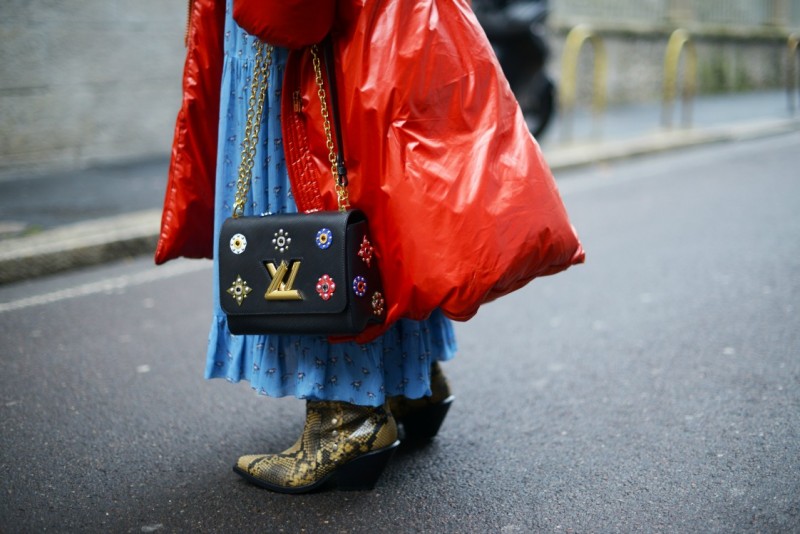 milano street style 17 borsa louis vuitton