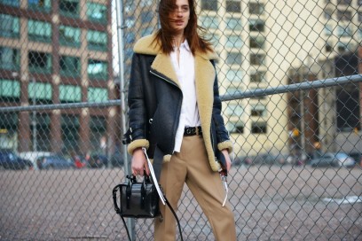 new york street style 17 aviator jacket