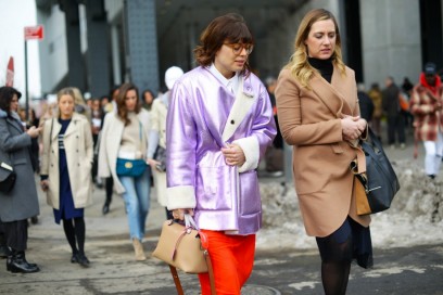 new york street style 17 giacca cangiante