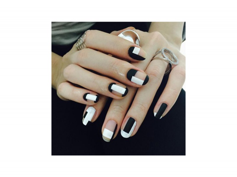 nail art geometriche