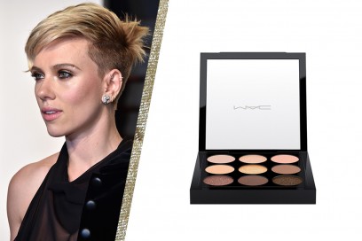 smokey eyes marrone e oro delle star