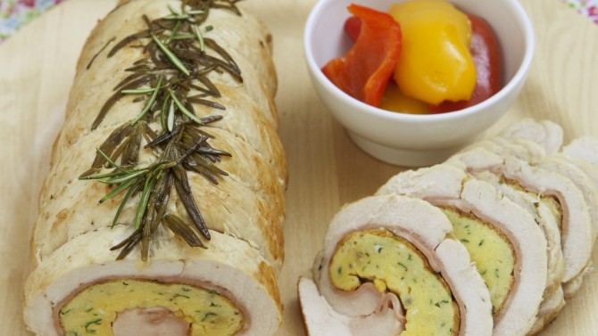 Arrosto Di Tacchino Al Forno Farcito Grazia It