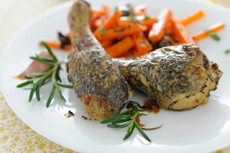 Cosce di pollo aromatiche
