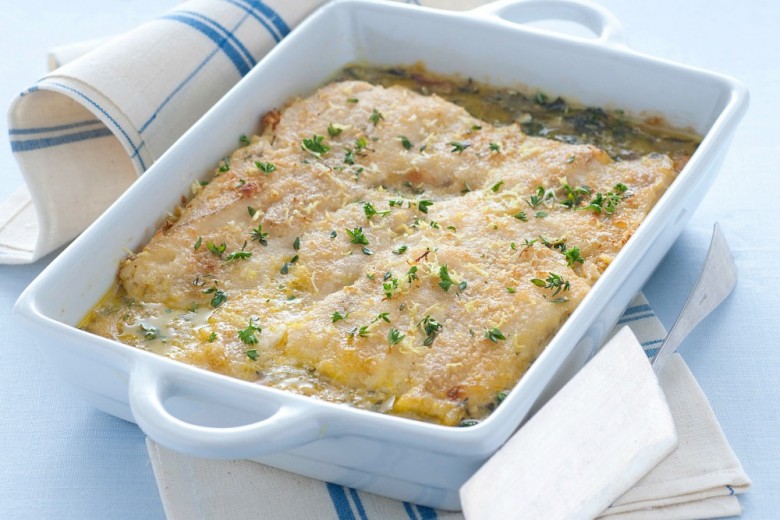 Filetti di merluzzo al forno alla bretone